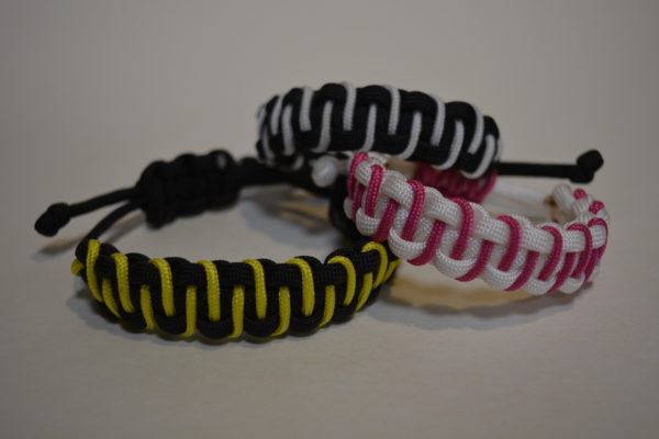 Náramek zig zag - paracord Posouvací - Image 4