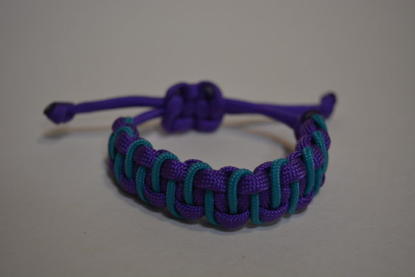 Náramek zig zag - paracord Posouvací - Image 6