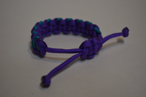 Náramek zig zag - paracord Posouvací - Image 7