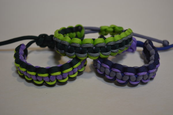 Náramek pneumatika - paracord Posouvací - Image 2