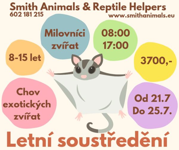 Letní soustředění CHOVATELSTVÍ (1.) 2025