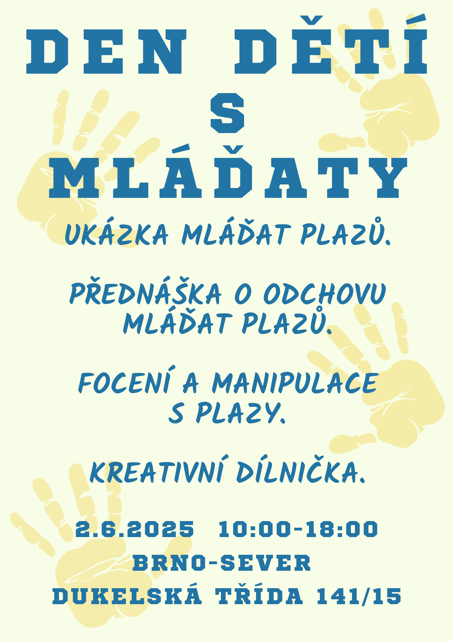 Den dětí s mláďaty 2.6. 2025