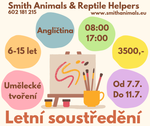 Letní soustředění KREATIVNÍ ANGLIČTINA 2025
