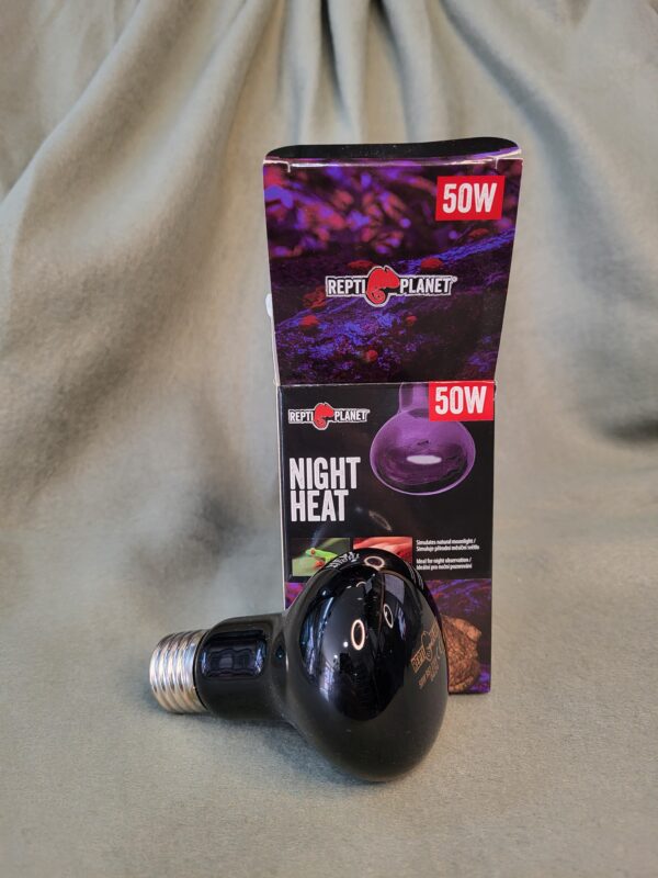Výhřevná žárovka noční 50W Repti planet